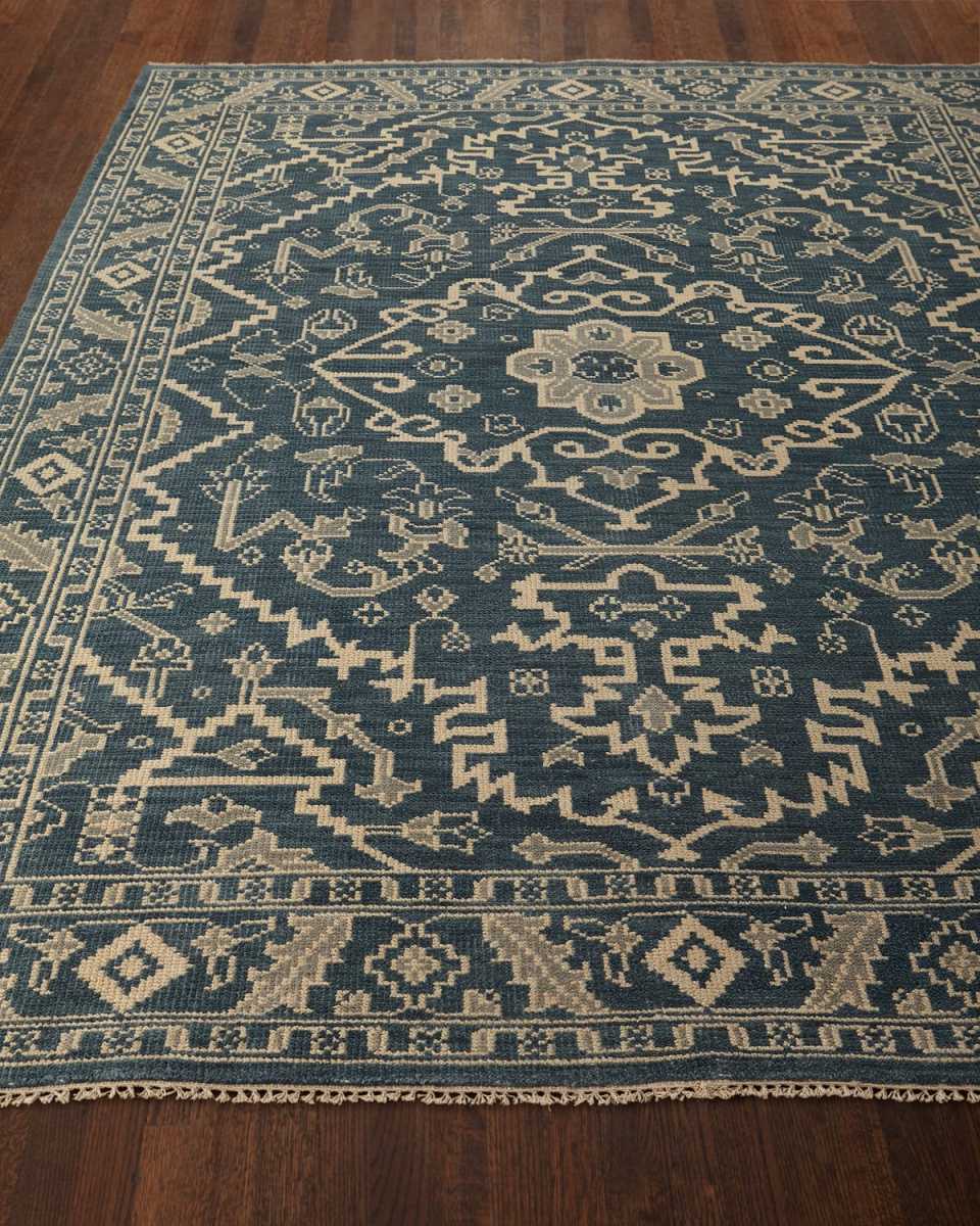 Shepard Hand-Knotted Rug, 3' x 8'